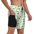 thumbnail image 3 of Picia Kitchen Utensiles Cooking Pots pattern Mens Swim Trunks with Compression Liner Stretch Beach Shorts Quick Dry with Zipper Pockets No-Chafing Board Shorts-X-Large, 3 of 9