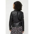 thumbnail image 2 of Dorothy Perkins Womens Faux Leather Tall Biker Jacket, 2 of 5