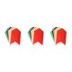 thumbnail image 1 of Pegatinas para bicicleta Greeniant 5 piezas protector de marco de chasis patrón de rombos, 1 of 6