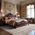 thumbnail image 2 of Alfombra lavable Goideal, beige, 120 x 180 cm, con respaldo de goma antideslizante, 2 of 7