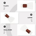thumbnail image 3 of OULII Lightweight Plastic Copper Suona Reeds 10 Pcs for Musical Instrument Use White Durable Pure Sound Easy Carry, 3 of 8