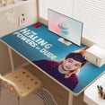 thumbnail image 4 of Healing Powers of Dude-themed extra-large Non-Slip Base leather Desk Table mat—versatile for computer desks, dining tables, and more.47"x32"(120X80cm）, 4 of 6