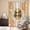 Light Beige Light Yellow, variant on Spring Honey Bee Kitchen Curtains Window Panels, Watercolor Bee Farmhouse Insulated Window Treatment Curtain, Grommet Curtains for Bedroom/Living Room/Bathroom, 2 Piece 42"Wx84"L