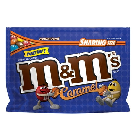 M&M's Caramel Stand Up Pouch 9.6oz