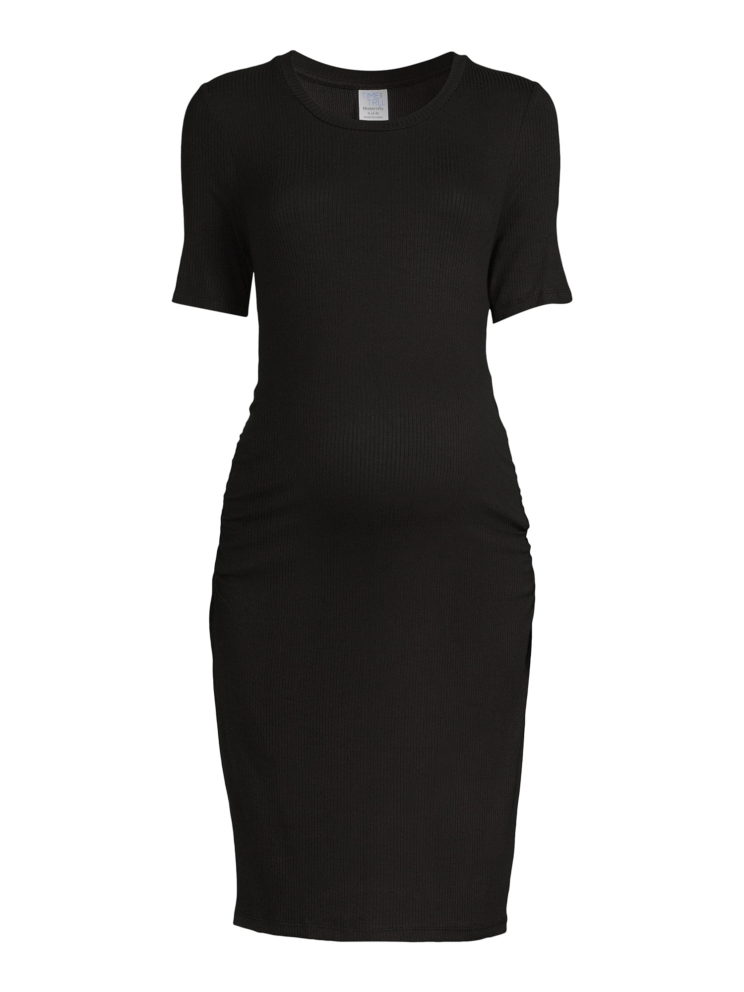 Time and Tru Women’s Maternity Ruched Dress