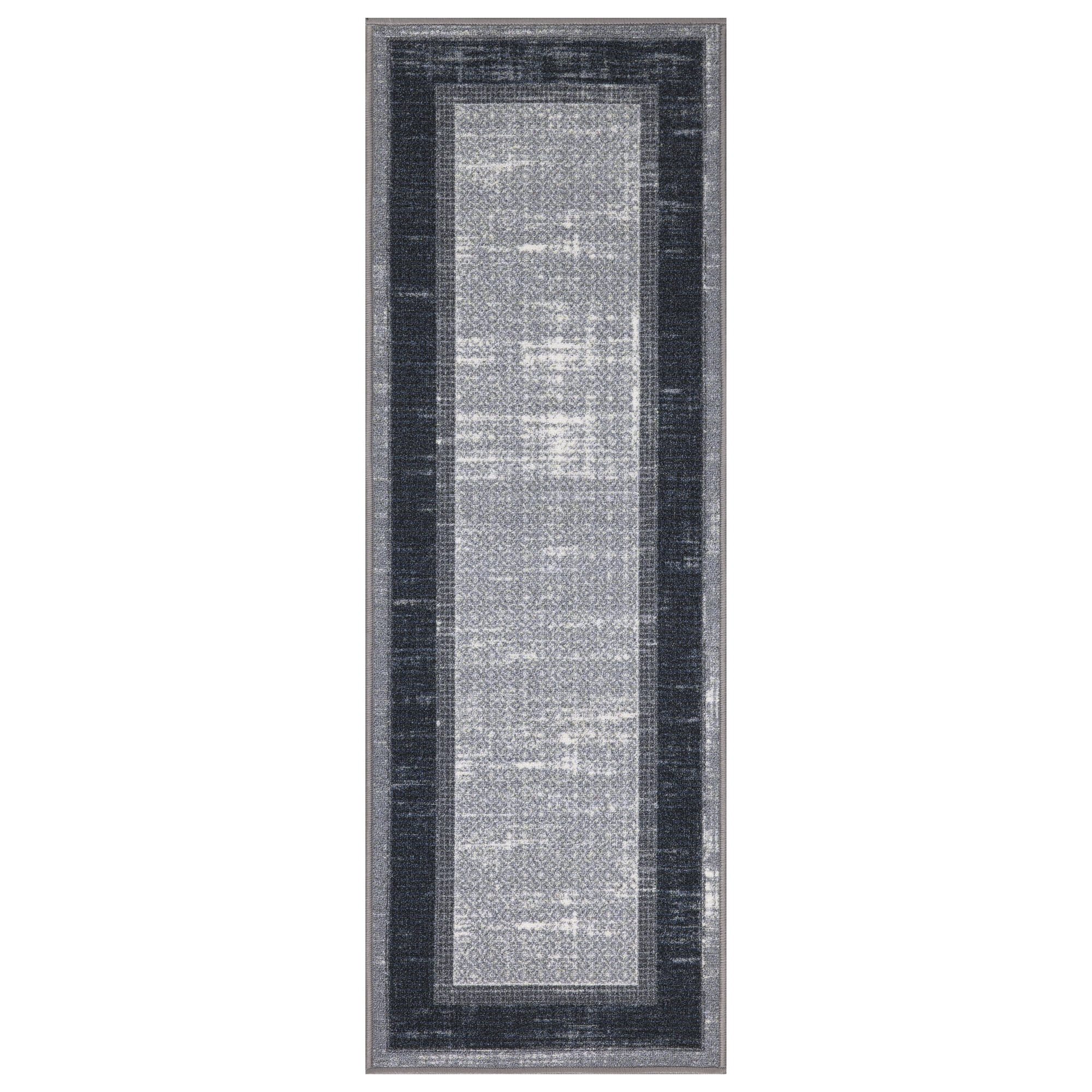 20" X 59" Black Details about   Ottomanson Ottohome Collection Solid Design Runner Rug 
