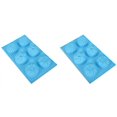 thumbnail image 1 of Moldes para muffins con forma de girasol de 2 x 6 cavidades, moldes para cupcakes, moldes para hornear pasteles, manualidades, jabón hecho a mano, forma de flor, bricolaje, 1 of 3
