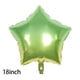 thumbnail image 4 of 2/5 uds 18 pulgadas de estrella de cinco puntas amor película de aluminio globo de banquete de boda cumpleaños fiesta de Navidad de decoración de globos, 4 of 4