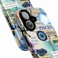 thumbnail image 2 of Pisces Zodiac Collage Phone Case, Intuitive Dreamy Astrology-Inspired iPhone Cover, Protective Horoscope Design for iPhone 16 15 14 13 12 11 Plus Pro Max Mini, 2 of 5