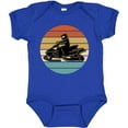 thumbnail image 3 of Inktastic Snowmobile Retro Sunset Boys or Girls Baby Bodysuit, 3 of 5