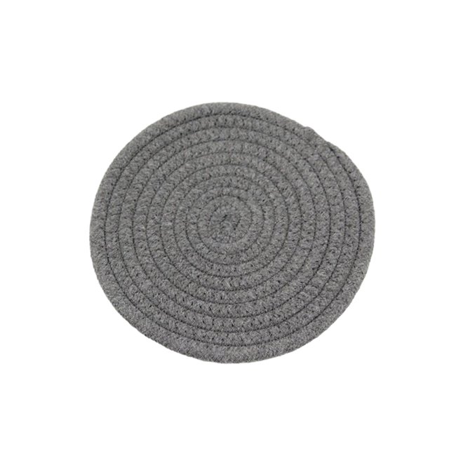 CSChome Modern Cotton Coasters Modern Cotton Coasters Handwoven Heat-Resistant Kitchen Mats Table Protection Hot Plate Mats for Cooking Baking Kitchen Counter Handwoven Coasters