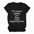 thumbnail image 2 of Paguaki Women's Casual Printing Tee Blouse Round Neck Short Sleeve Tunic Tops Letters Shirts Comfortable Stylish Fashion Tees, 2 of 5