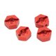 thumbnail image 5 of Adaptador hexagonal Ecomeon 14mm Wheel Hex Hub Kit Aleación de aluminio Universal para ARRMA Senton 1/10 RC Car Red, 5 of 5
