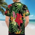 thumbnail image 6 of High Quality Hawaiian Shirts for Men Short Sleeve Aloha Beach Shirt Floral Summer Casual Button Down Shirts Blouses 7DIT7L, 6 of 7