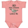 thumbnail image 3 of Inktastic My Great Grandma Loves Me Girls Baby Bodysuit, 3 of 5