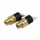 thumbnail image 3 of 3.5mm Female Stereo Jack Socket Panel Mount Connector with Screw Nut for Electronics Projects (8 Pack), 3 of 5