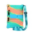thumbnail image 6 of Cowithday Kids Case for iPad 9th/8th/7th Generation ,iPad 10.2 inch Case 2021/2020/2019 with Shoulder Strap/Pencil Holder Soft Silicone Rugged Shockproof Kickstand Lightweight Hard Cover, Blue Orange, 6 of 7