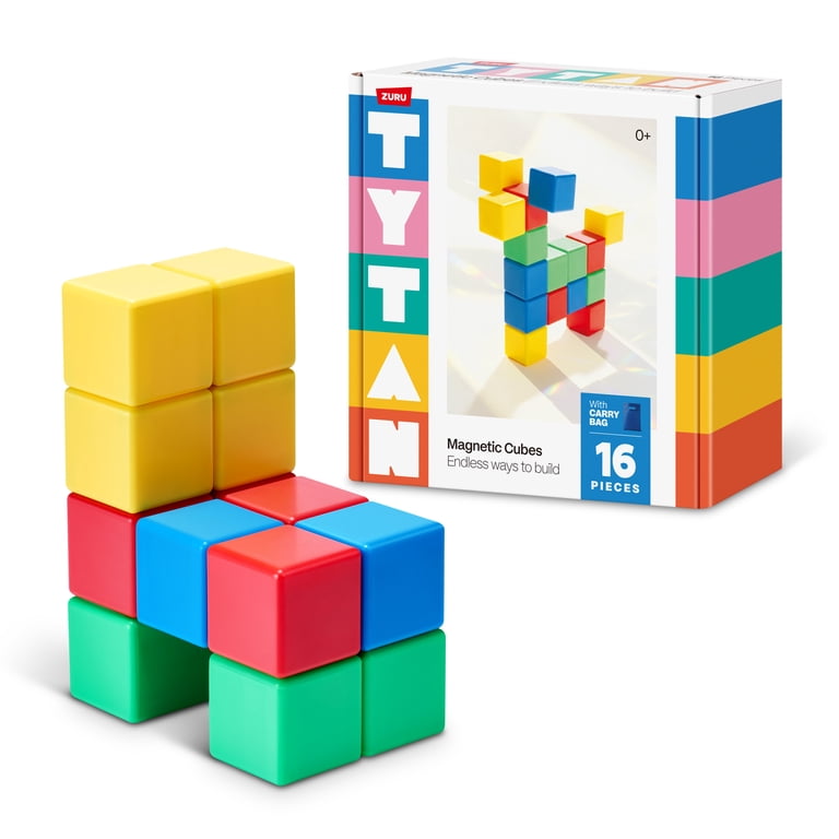 TYTAN Magnetic Tiles 16-Piece Building Set for Kids photo 1