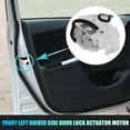 thumbnail image 2 of Motor del actuador de la cerradura de la puerta delantera izquierda para Honda Pilot 2009-2015, ensamblaje de pestillo No.72150SZAA01, 2 of 7