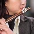 thumbnail image 3 of Flute Vocal Apparatus Beginner Flute Learning Mouthpiece Music Instrument Prop, 3 of 9