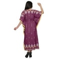 thumbnail image 2 of Moomaya Kaftan Long de Plage pour Femmes, Tenue de Plage, Robe de Plage, Couvre-Maillot Bikini, Kaftan, Grande Taille, 2 of 6