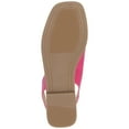 thumbnail image 6 of Journee Womens Brinsley Croco Texture Sling Back Flat Sandals, Widths Available, 6 of 9