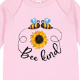 thumbnail image 4 of Inktastic Bee Kind Bees and Sunflower Boys or Girls Long Sleeve Baby Bodysuit, 4 of 5