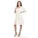 thumbnail image 1 of Vestido bordado tipo eyelet Roman Fashion /Juvenil, 111 (Beige) beige G, 1 of 4