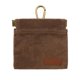thumbnail image 3 of Bolsa de golosinas para perros con clip, portátil, para cinturón, pantalones, mochila, bolsa multiusos para snacks marrón, 3 of 9
