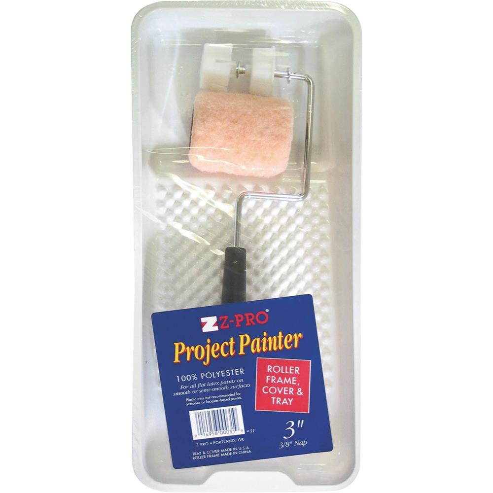 Premier Paint Roller LLC 3"x3/8" Trim Roller Kit 31