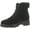 Black, variant on LAUREN RALPH LAUREN Womens Black Lug Sole Carlee Round Toe Lace-Up Boots Shoes 10