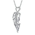 thumbnail image 2 of LSLJS Wing Leaf Necklace Collarbone Pendant Necklace, Gifts for Mom Wife Girlfriend Her on Anniversary Mothers Day Valentines Day Christmas Birthday Gifts for Women, 2 of 9