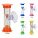 thumbnail image 5 of Decorativa Reloj de arena de 2 minutos para niños, temporizador de cepillado de dientes con ventosa para decoración del hogar (azul) Likrtyny Decoraciones, 5 of 9