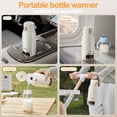 thumbnail image 2 of Calentador de botellas portátil EDENPEER, calentamiento rápido, capacidad de 500 ml, 2 of 9