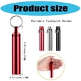 thumbnail image 5 of Yiran 1 Red 1 Black 1 White Portable Aluminum Toothpick & Pill Box Set, 5 of 9