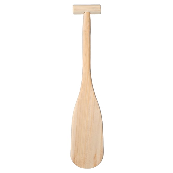 NIAIZEK Wood Paddle Oar Khaki Wood Ergonomic Design for Water Activities 1Set