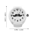 thumbnail image 2 of Shisuyan Decorative Finger Ring Stylish Ring Watch Finger Ring Decor Women Finger Watch, 2 of 8