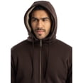 thumbnail image 5 of Wrangler Workwear Men's Full Zip Sherpa Lined Hooded Fleece Jacket, S-3XL (Men's and Big Men's), 5 of 10