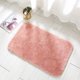 thumbnail image 1 of Xiao Hua Alfombra de baño antideslizante lavable, alfombra decorativa para baño, alfombra absorbente gruesa de felpa alta, rosa, 20 x 31,5 pulgadas, 1 pieza, 1 of 5