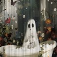 thumbnail image 2 of Cortina Ducha Fantasma Dibujos Animados Baño Espeluznante Halloween (1 B), 2 of 3