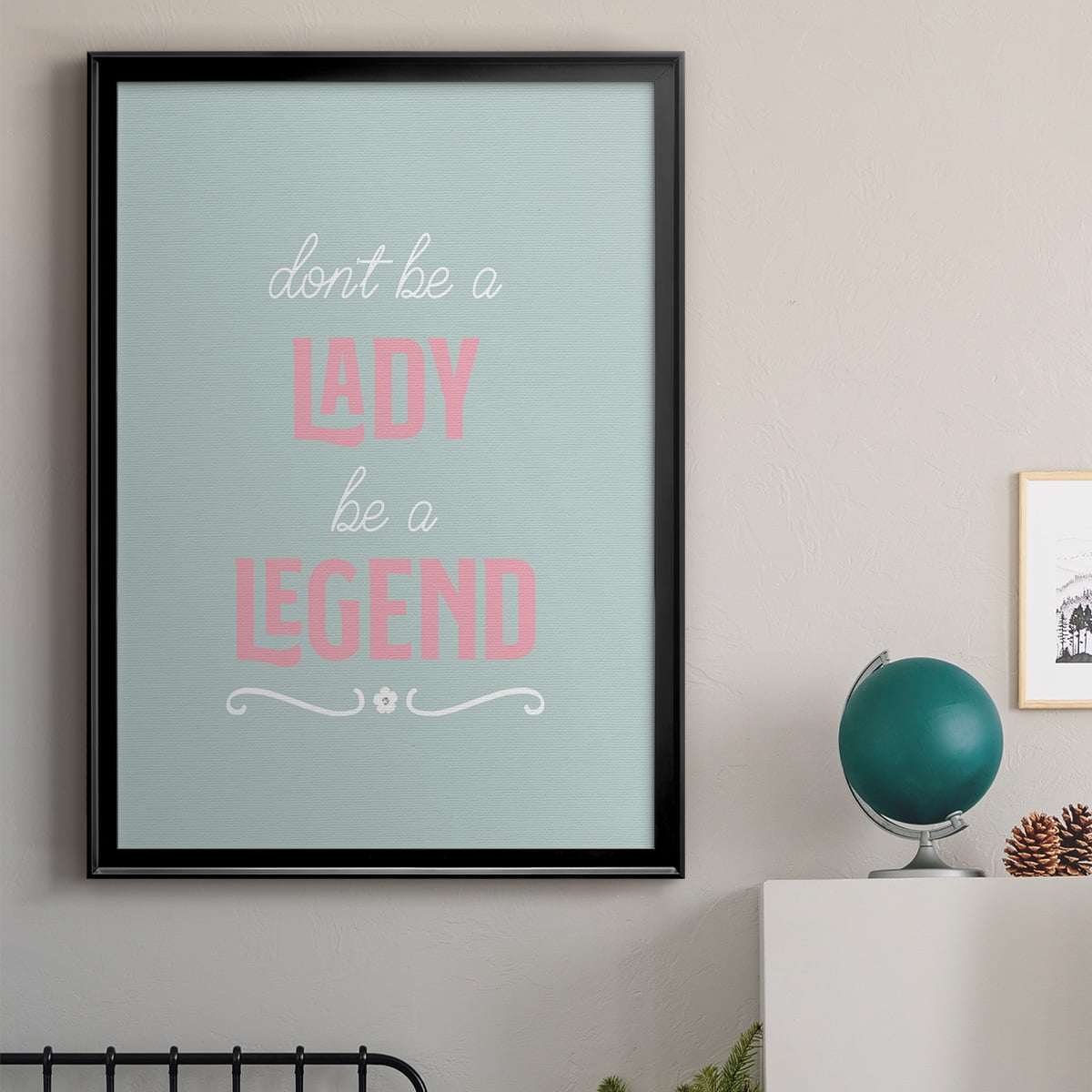 Lady Legend Premium Classic Framed Print - Ready to Hang