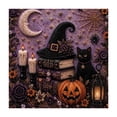 thumbnail image 4 of SeekLGT Halloween Pearl Art Kit, 3D Pearl Diamond Painting Kits for Adults Beginners, Cute Ghost Pumpkin Wall Decor Crafts for Fall Home Living Room, 1 pc, 4 of 9