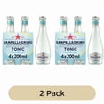thumbnail image 2 of San Pellegrino Light Tonic Water Glass 4 x 200ml, British Import (Pack of 2), 2 of 5