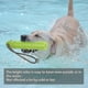 thumbnail image 3 of 2pcs Dog Float Bumper Toy, Treat Dispensing Puzzle Toys, Training Dummy Retrieving Bumpers Summer Pool Toy Tug Game Toys, 3 of 5