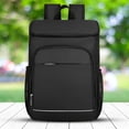 thumbnail image 4 of Mochila Térmica Mochila térmica Oxford con aislamiento para ahorrar espacio Mochila de almacenamiento para exteriores (negro), 4 of 6