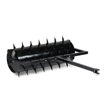 Titan Attachments Drum Spike Aerator Tractor Attachment, 3 FT, 3" Long Spikes