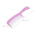 thumbnail image 2 of unbranded Peine De Anchos Morado Para Estilizar Y Desenredar, 2 of 7