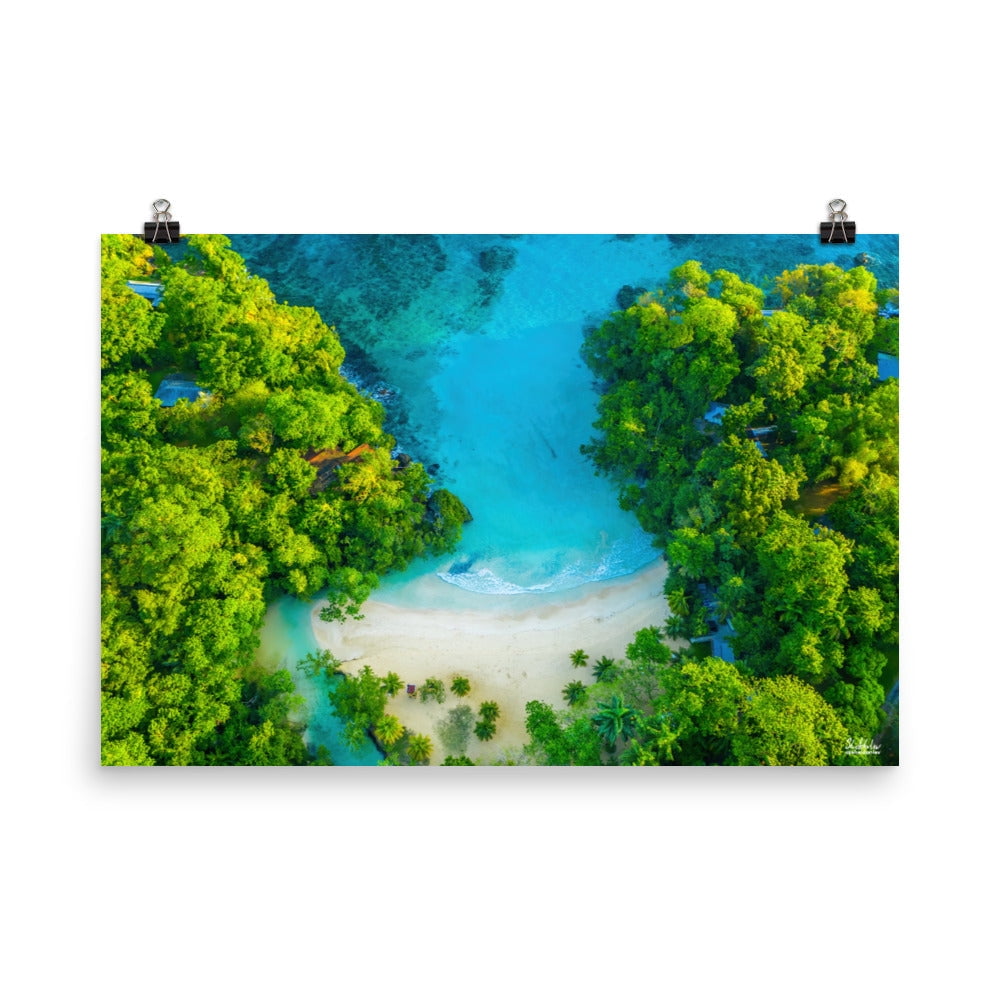 Jamaica Wall Art Print Jamaica Wall Décor Frenchman Cove Beach