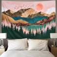 thumbnail image 3 of Tapiz de pared Sol y luna Mandala indio Colgante de pared Bohemio H, 3 of 4