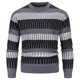 thumbnail image 2 of Nuevo Casual Daily Hedging Rayas Medio cuello alto Suéter de punto para hombres Camisa de fondo Pompotops  oipoqjl19436, 2 of 9